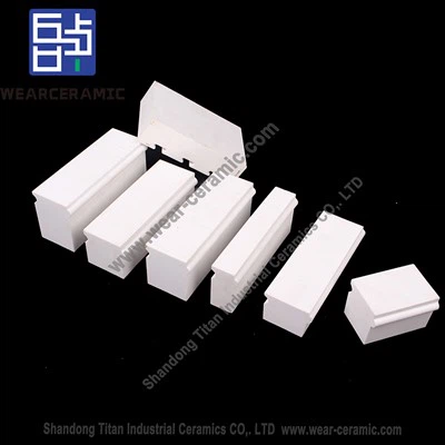 উচ্চ মানের সিরামিক পরিধান জিরকোনিয়াম অ্যালুমিনিয়াম আস্তরণের ইট